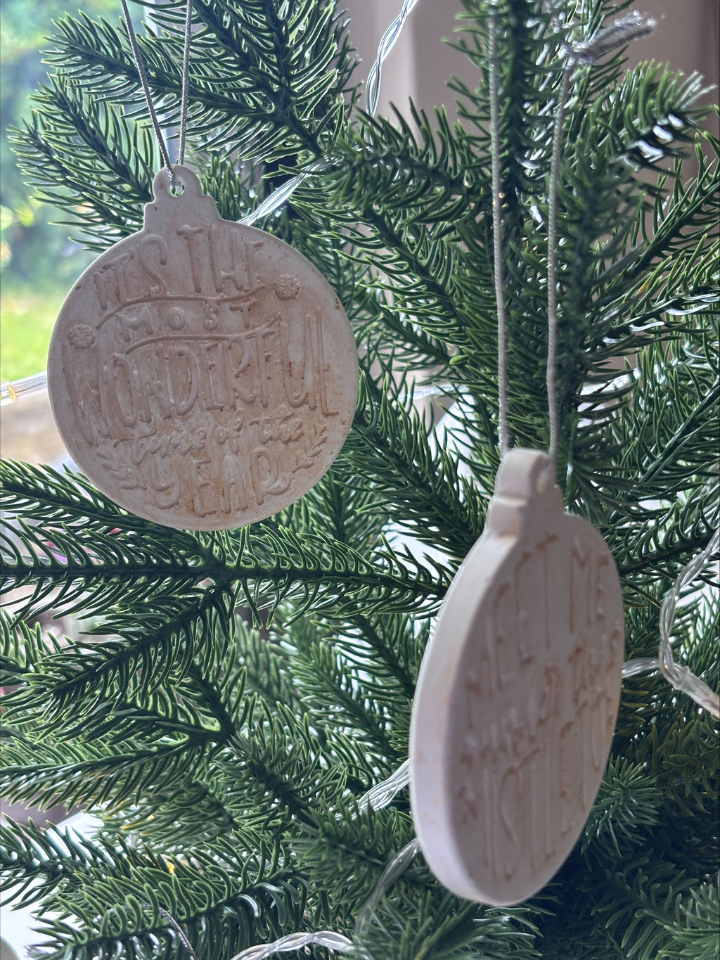 Christmas tree decoration gold