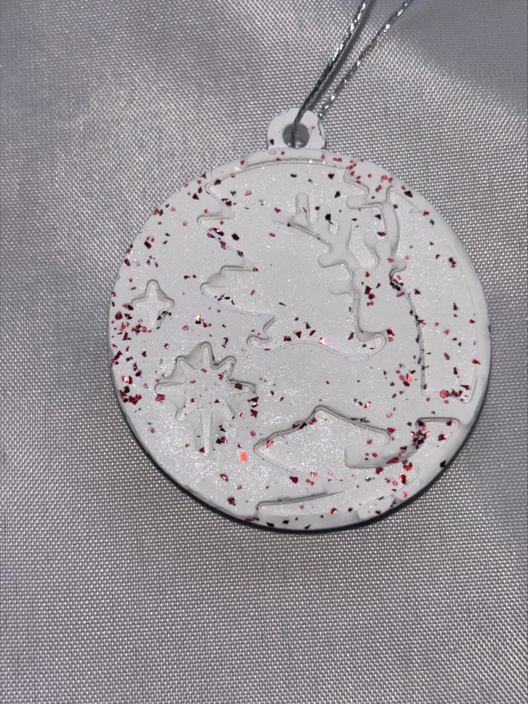 Christmas tree decorations long bauble style