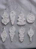 Christmas tree decorations long bauble style