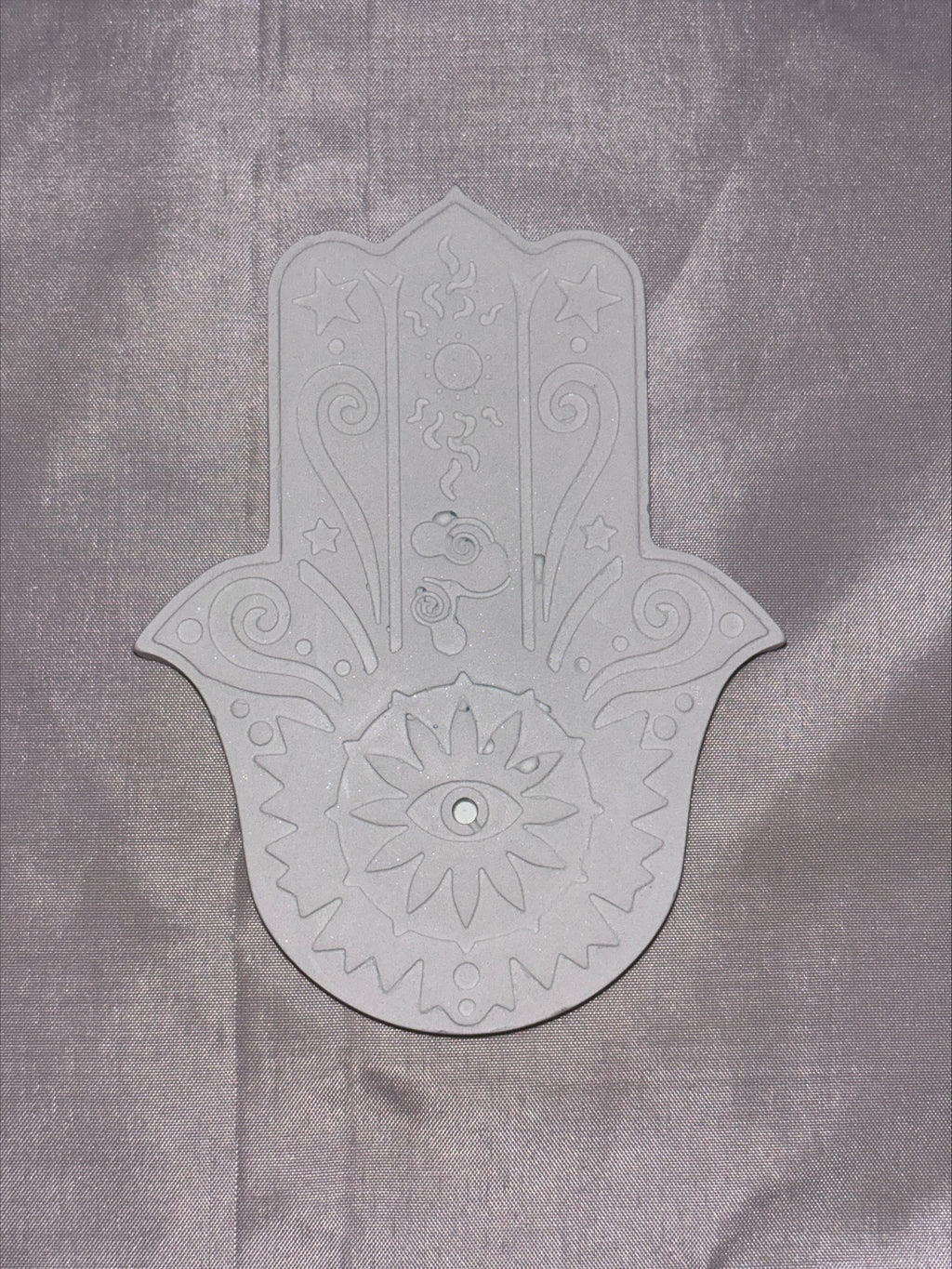Incense holder Mandala hand mint