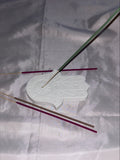 Incense holder Mandala hand mint